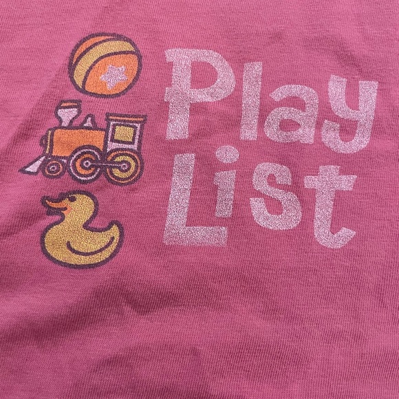 Life is good play list 🎶 😃 short sleeve shirt 2T/3T - Picture 2 of 4